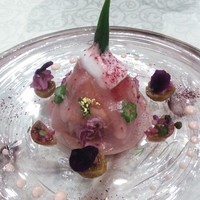 シャトー　ラ・パルム・ドール - 海の幸とヴィオレな野菜たちのラヴィオリ