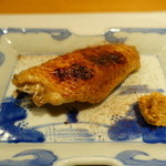 じどりや 穏座 - ♂手羽先塩焼き