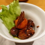 じどりや 穏座 - もつ煮込み