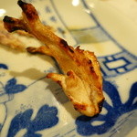 じどりや 穏座 - 鎖骨の塩焼き