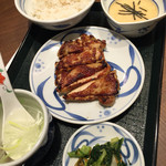 ねぎし - 鶏ジューシー焼セット