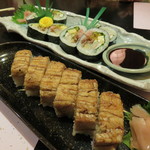 よかいち - 1512_よかいち_蒸し穴子箱寿司＠1,400円