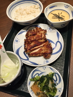 ねぎし - 鶏ジューシー焼セット