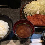とん竹 - とんかつランチ 850円