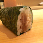 鮨 あらい - 2015/12夜_干瓢とおぼろ巻き（おこのみで追加）