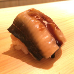 鮨 あらい - 2015/12夜_にぎり⑭穴子（つめ）