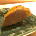 鮨 あらい - 2015/12夜_つまみ⑧海老芋の玉味噌焼き