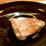 鮨 あらい - 2015/12夜_つまみ⑦のどぐろの酒蒸し