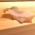 鮨 あらい - 2015/12夜_つまみ④つぶ貝