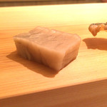 鮨 あらい - 2015/12夜_つまみ③平貝