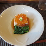 魚菜料理 縄屋 - ゴマ豆腐