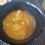 魚菜料理 縄屋 - カニの味噌汁風炊き合わせ
      
      