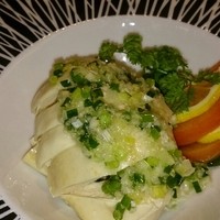 謝朋殿 仙台店 - 蒸し鶏の葱ソースかけ☆☆☆☆☆