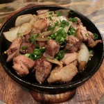 あぷちゃ - ＜2015年12月＞大山地鶏の塩焼き。旨みが濃く美味しい♡