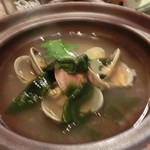 あぷちゃ - ＜2015年12月＞アサリ酒蒸し☆