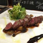 トラットリア ポルコロッソ - 鹿のフィレ  少なくとも倉敷でこのレベルの鹿肉を出す店はないかと。
