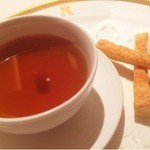 アピシウス - 2015.12.  小笠原産母島の青海亀のコンソメスープ シェリー酒風味