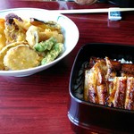 割烹旅館きむらや - 天丼と穴子丼