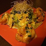 旬菜たつき - 海老のオーロラソース