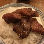 焼肉　絆 - 肉をのっけていただきまーす