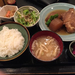 すみだ川 - 銀ムツと大根煮定食