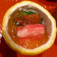 東京 芝 とうふ屋うかい - 蟹酢