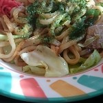 うどんの青山 - ソース焼きうどん(大盛り)￥８５０