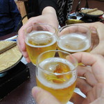 とりあえず乾杯♪