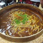 料亭 金鍋 - 【牛鍋】〆はうどんです♪