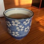 居酒屋みっちゃん - 201512 みっちゃん  お冷の前に「お茶」も出てきました(^-^)/