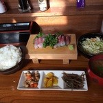 201512 みっちゃん ★サシミ定食（700円）★コーヒー付き(^-^)/