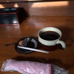 居酒屋みっちゃん - 201512 みっちゃん ★サシミ定食（700円）★コーヒー