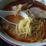 とうがらし - とうがらしラーメンアップ