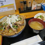 銀の舞 - Ｂﾗﾝﾁ（葱塩ｾｯﾄ）980円（2015年12月）