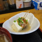 銀の舞 - 本日の一品は豆腐田楽（2015年12月）