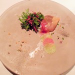 寒ブリと大根 京人参葉のインサラータ