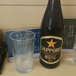 食堂 とら吉 - 瓶ビール