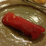 うを徳 - 鮪赤身漬け