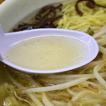 いのよし - 2015年12月　塩ラーメンのスープ