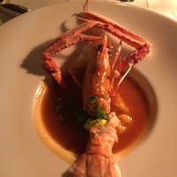 ロウリーズ・ザ・プライムリブ 恵比寿ガーデンプレイス店 - 手長エビのスープ