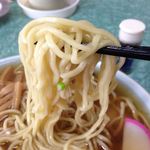 佐平治食堂 - 麺アップ