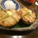 Robatayaki Kido Airaku - 野菜焼き３種：じゃがバター