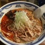 ラーメン･餃子 ハナウタ - 【2015年11月】薬膳香辛 味噌(中辛)＠700円。