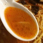 ラーメン･餃子 ハナウタ - 【2015年11月】薬膳香辛 味噌(中辛)のスープアップ。