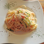 cafe restaurant マートル - カニクリームパスタ