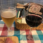 ペッピーノ - ビール&赤ワイン('15.12)