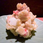 mel - パプリカと沢庵の入った個性的なポテトサラダ