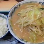 ナイス麺 - 2015年01月23日　味噌ラーメン＋ミニライス