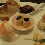 京橋テッパン食堂EF - 前菜盛り合わせ