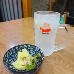 Daikokuya - レモンサワーとお通しのポテサラ